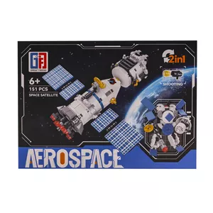 ساختنی مدل 151 تکه گریت فریند مدل space satellite-2in1 کد 123-3