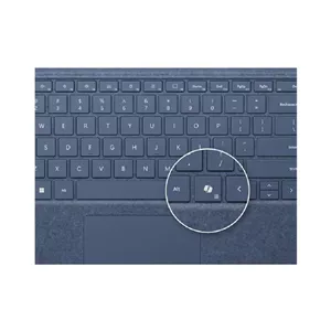 کیبورد تبلت مایکروسافت مدل Surface Pro Copilot Keyboard with Slim Pen 2 مناسب برای تبلت مایکروسافت سرفیس Pro 8/Pro 9/Pro 10/Pro 11 به همراه قلم اسلیم 2