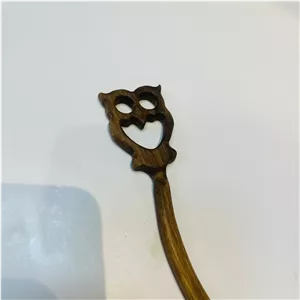 کانزاشی پین مو چوبی طرح جغد