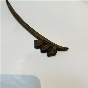 کانزاشی پین مو چوبی طرح حرف پ فارسی