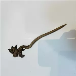 کانزاشی پین مو چوبی طرح اژدها