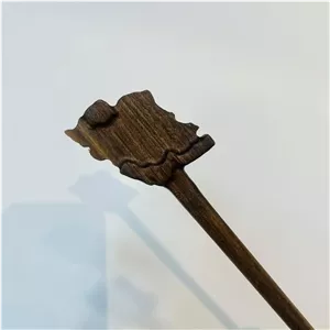 کانزاشی پین مو چوبی طرح نقشه ایران