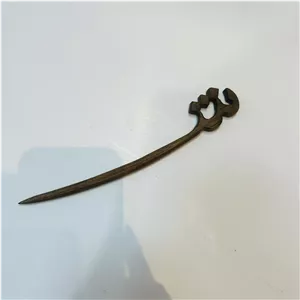 کانزاشی پین مو چوبی طرح حرف ش فارسی