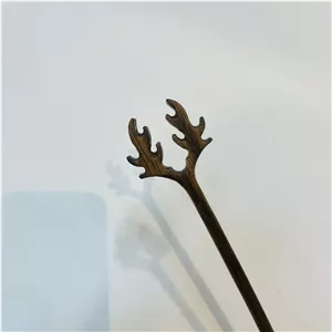 کانزاشی پین مو چوبی طرح شاخه گوزن