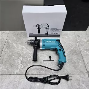 دریل چکشی نیم تنه فلزی سه نظام 13 سیمپیچی مس طرح اصلی ماکیتا