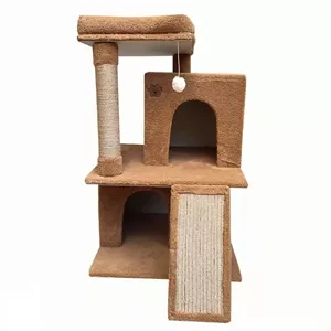 اسکرچر گربه دو خانه هیواپت رنگ صورتی