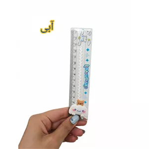 خط کش 15 سانت طرح سانریو آبی