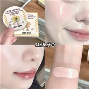 کوشن و پنکک دو طبقه گی گی بیر مدل گل بژ روشن 