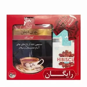 چای سیاه ساده دبش وزن 500 گرمی