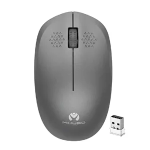 ماوس بی سیم MIKUSO مدل MOS-W080 رنگ طوسی