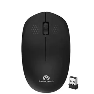 ماوس بی سیم MIKUSO مدل MOS-W080 رنگ مشکی