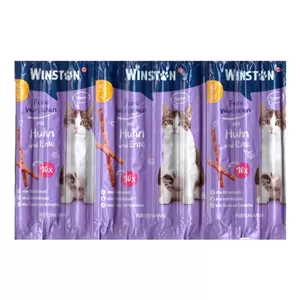 تشویقی مدادی وینستون Winston با طعم مرغ و اردک ورق 10 عددی