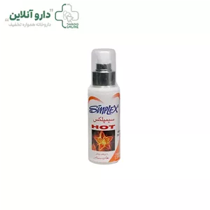 ژل لوبریکانت سیمپلکس گرم کننده مدل hot حجم 100 میلی لیتر