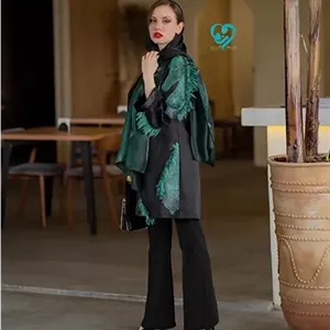 مانتو ژاکارد مزونی طرح هرمس
