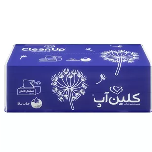 دستمال 100 برگ کلین آپ قاصدک
