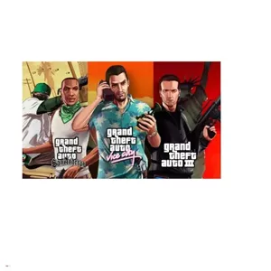 دیسک بازی پلی استیشن ۴ عنوان Grand Theft Auto: The Trilogy نسخه The Definitive Edition