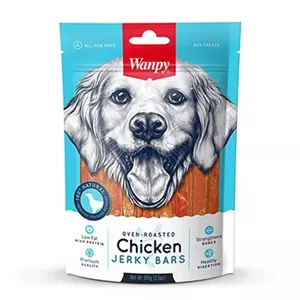 تشویقی سگ ونپی wanpy مدل Chicken Jerky Bars