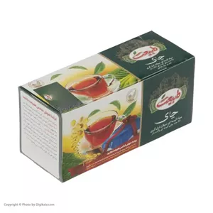 چای کیسه ای ارل گری طبیعت 25 عددی