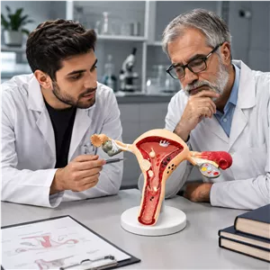 بازی آموزشی مدل مولاژ بیماری‌های رحم با نمایش اندازه طبیعی
