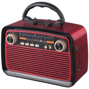 رادیو اسپیکر بلوتوثی مدل KTF-1467 رنگ قرمز