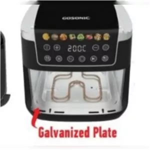 سرخ کن بدون روغن دو المنت گوسونیک 9 لیتر مدل GAF849 با گارانتی 12 ماه رادین سرویس