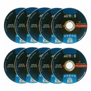 صفحه فرز استیل بر اکتیو مدل 115X1 بسته 10 عددی