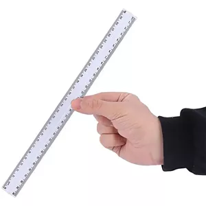 خط کش پلاستیکی شفق 30cm