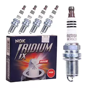 شمع سوزنی پایه کوتاه NGK کد 6418 BKR6EIX بسته 4 عددی مناسب برای ام وی ام X33