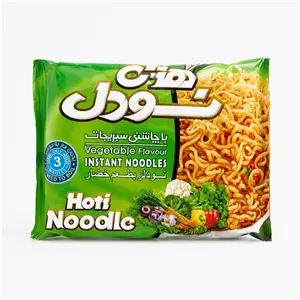هاتی نودل سبزیجات بسته 5 عددی