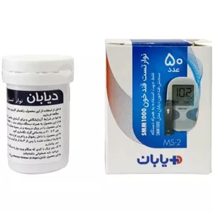 نوار تست قند خون دیابان بسته 50 عددی