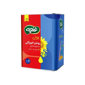 روغن جامد زیرو ترانس غنچه - 5 کیلوگرم