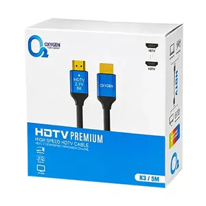 کابل HDMI 8K / V2.1 اکسیژن مدل K3 طول 5 متر