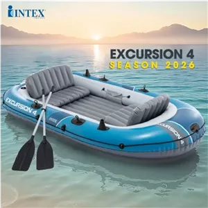 قایق بادی اکسکروشن ۴ مدل intex 66324 تولید 2026
