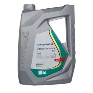 روغن موتور خودرو نفت پارس مدل سوپرپایا پلاس 10w40 حجم 5 لیتر