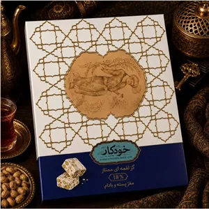 گز مخلوط پسته و بادام خودکار
