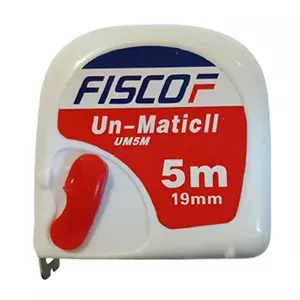 متر 5 متری فیسکو مدل Un-Maticll | سفید