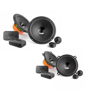 کامپوننت پشت و جلو خودرو هرتز مدل DSK-165-130 سایز 6.5 و 5 اینچ بسته 8 عددی