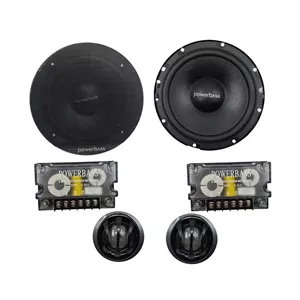 کامپوننت پشت و جلو خودرو پاوربیس مدل PB-65CS سایز 6.5 اینچ بسته 6 عددی