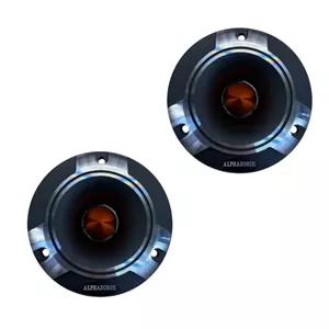 سوپر تیوتر پشت خودرو آلفاسونیک مدل PSW-37 سایز 4 اینچ بسته 2 عددی