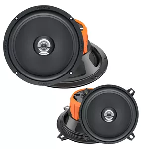 بلندگو پشت و جلو خودرو هرتز مدل DCX165.3-130.3 سایز 6.5 و 5 اینچ بسته 4 عددی