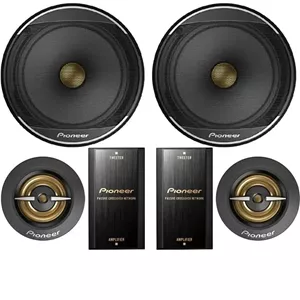 کامپوننت پشت و درب خودرو پایونیر مدل TS-A1608C سایز 6.5 اینچ بسته 6 عددی