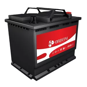 باتری اتمی 12 ولت 50 آمپر خودرو سپاهان باطری مدل اوربیتال L1