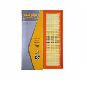 فیلتر هوا خودرو فیلتر قلعه مدل GF124-2 مناسب برای پژو 405، پژو پارس مجموعه دو عددی