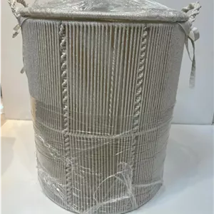 سطل لباس مکرومه