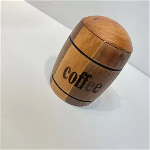 بانکه چوبی درب دار جا ادویه چوبی