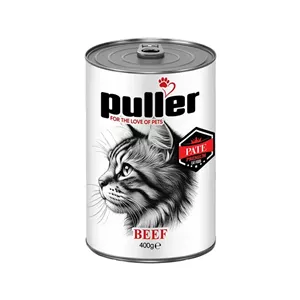 کنسرو گربه پته پولر طعم گوشت 400 گرمی