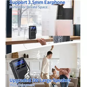 رادیو FM، AM، SW مدل TG-99 دارای پورت USB