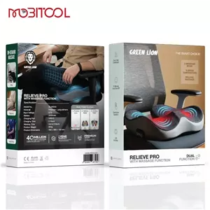 بالش نشیمن ماساژور دار گرمایشی گرین لاین Green Lion RELIEVE PRO Seat Cushion