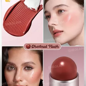 رژگونه کره ای شیگلم رنگ chestnut flush