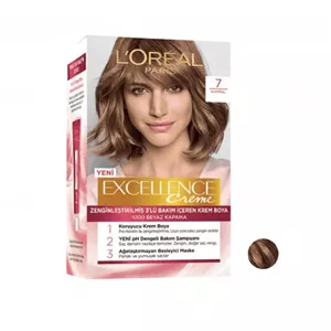 کیت رنگ مو لورآل (Loreal) مدل Excellence شماره 7 حجم 48 میلی لیتر